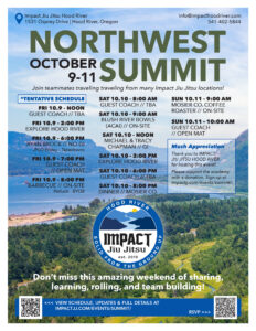Impact Jiu Jitsu Northwest Summit @ Impact Jiu Jitsu Hood River