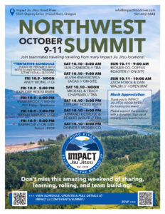 Impact Jiu Jitsu Northwest Summit @ Impact Jiu Jitsu Hood River