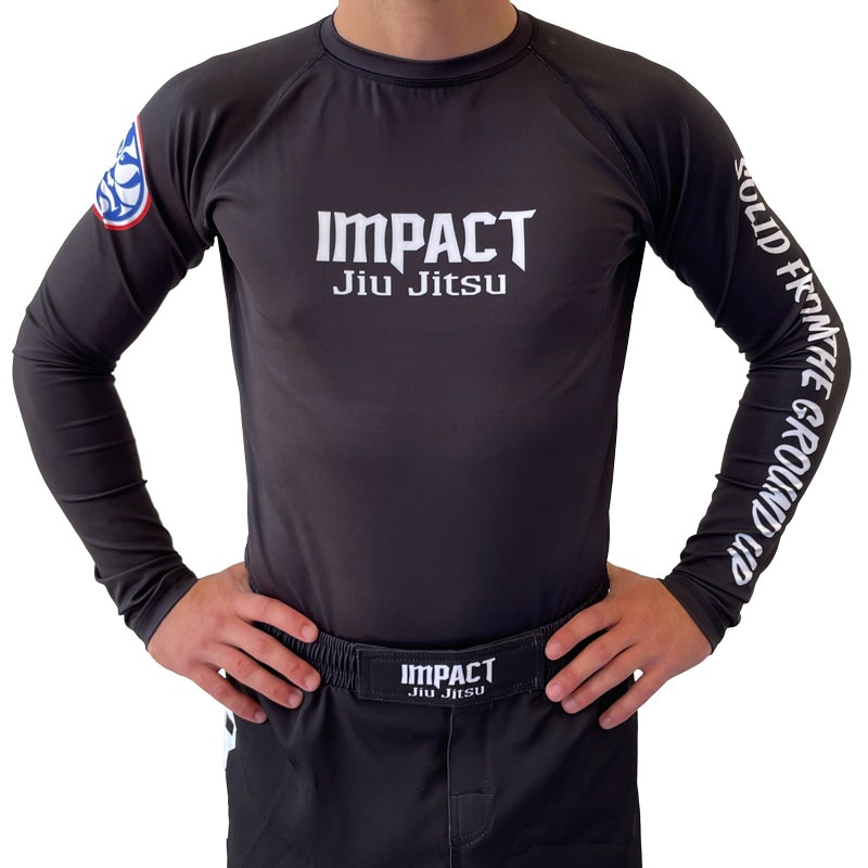 Impact Rashguard – Long Sleeve – Impact Jiu Jitsu