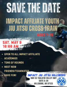 Impact Jiu Jitsu Youth Crosstrain @ Impact Jiu Jitsu Hillsboro
